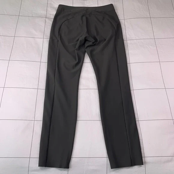 ✨[Athleta] Gray Stellar Trouser Ankle Zipper Size 4 Style 351310 - Picture 4 of 10